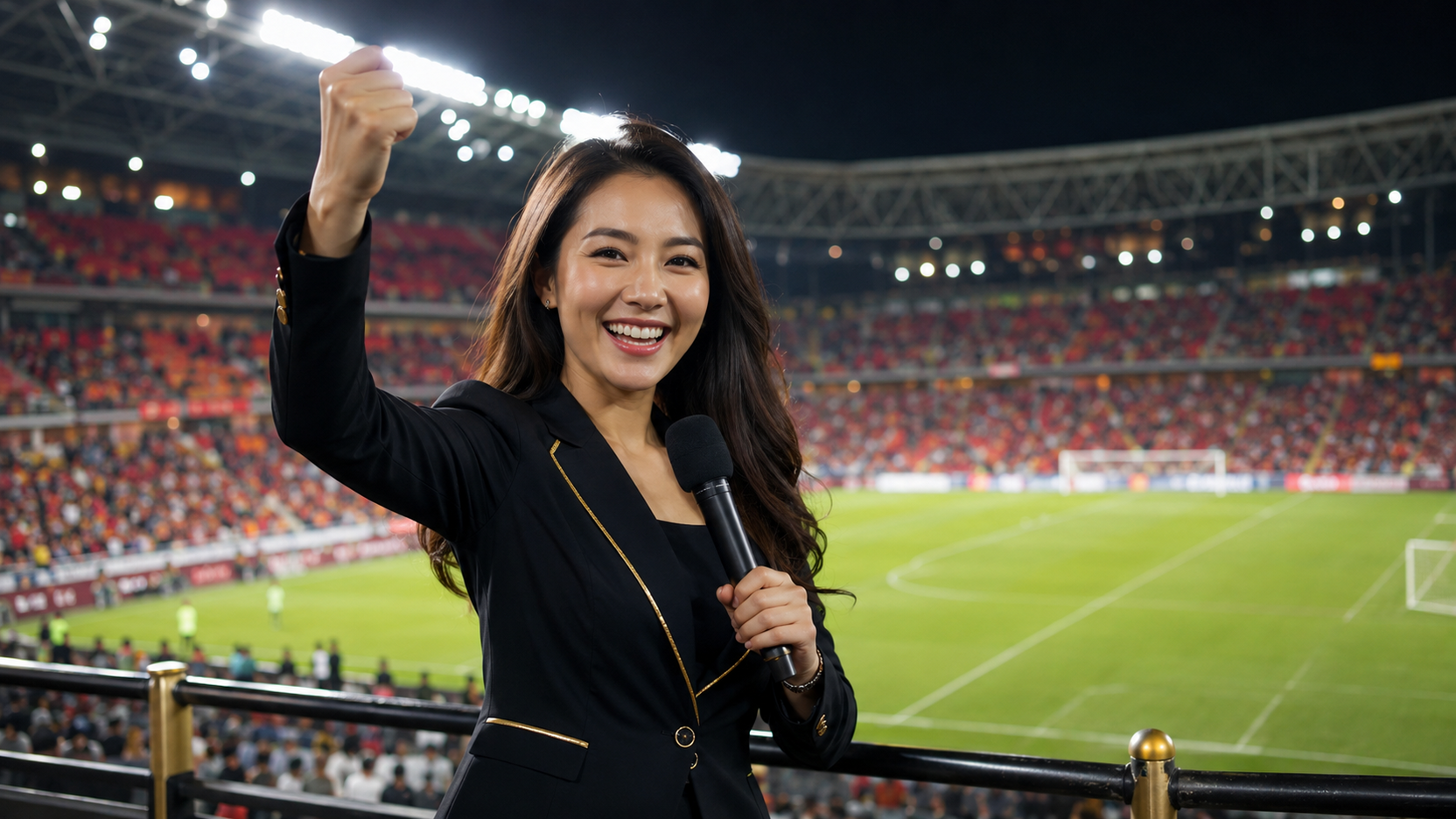 Nữ MC thể thao LONGPHAT